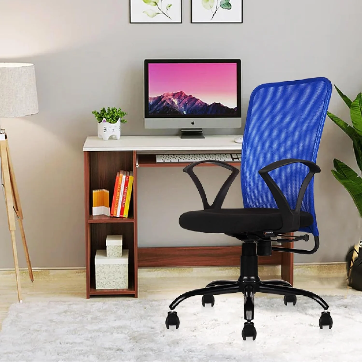 Ohio Sigma High Back Erogonomic Office Chair- Adjustable & Comfortable Mesh Chair with 135° Recline (Black) - Image 5